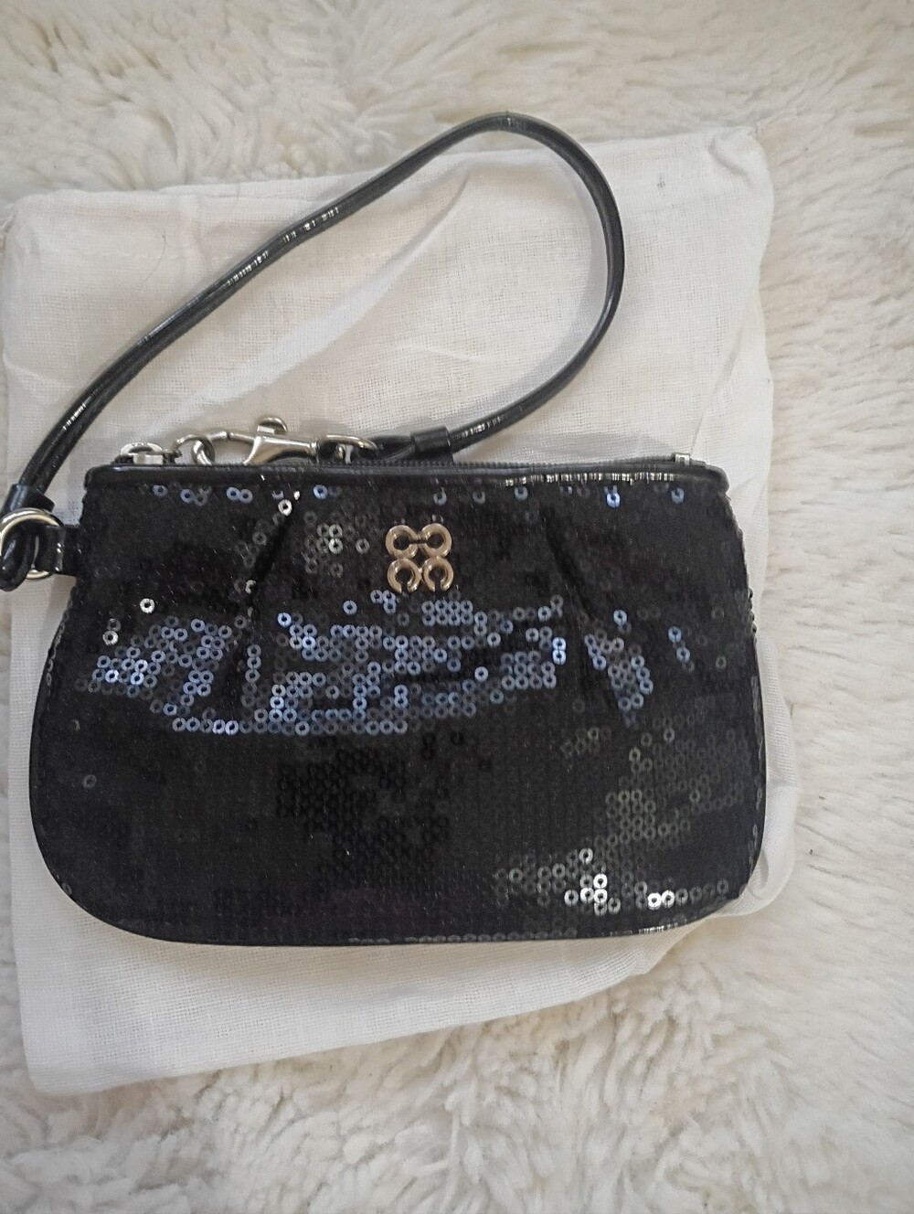 Coach Special Occasion Sequin Wristlet